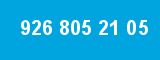 926 805 21 05